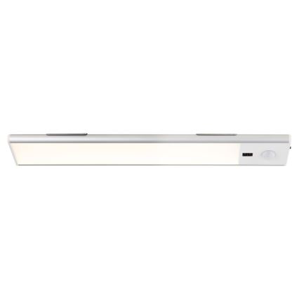 Globo - Luz LED recargable regulable para debajo de armarios de cocina 1,4 W/5 V 1100 mAh 24 cm
